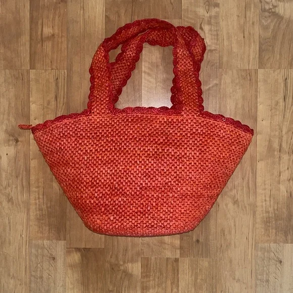 NWT Kate Spade Red/Orange Tote Bag - Picture 2 of 11